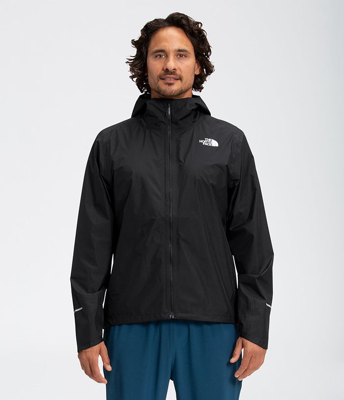 The North Face Kurtka Przeciwdeszczowa Męska Czarna First Dawn Packable - RDZE63248